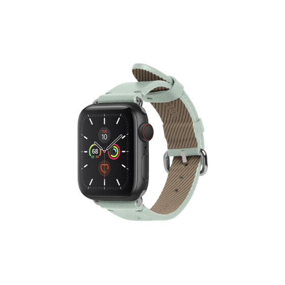 Native Union Classic - Band - Smartwatch - Green - Apple - Watch 38mm / 40mm - Leather - Polyester - Polyurethane