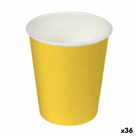 Набор одноразовых стаканов Algon Картон Жёлтый 36 штук (24 Предметы)