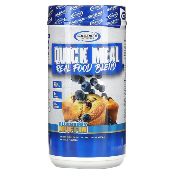 Quick Meal, Real Food Blend, Blueberry Muffin, 2.75 lbs (1,250 g)