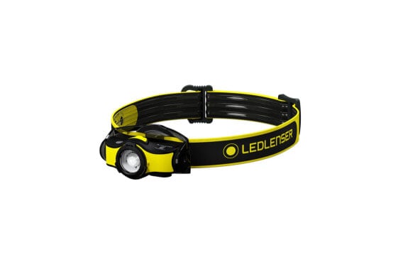 LED Lenser iH5R - Headband flashlight - Black - Yellow - IPX4 - 400 lm - 180 m - 35 h