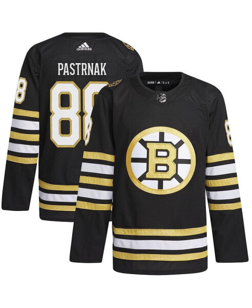 Men's David Pastrnak Black Boston Bruins Authentic Pro Player Jersey