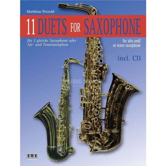 AMA Verlag 11 Duets For Saxophone Matthias Petzold