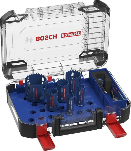 Bosch Bosch hole saw Tough material set 14 pieces - 2608900448 EXPERT RANGE