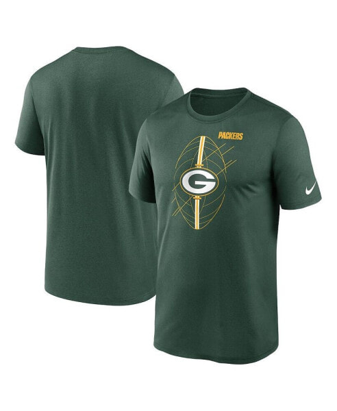 Men's Green Green Bay Packers Big and Tall Legend Icon Performance T-shirt