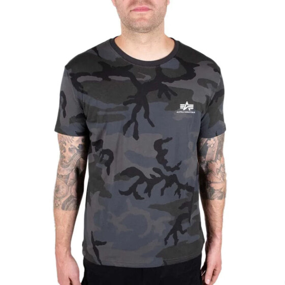 ALPHA INDUSTRIES Backprint Camo short sleeve T-shirt