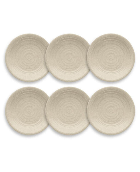 Planta Artisan 6-Piece Salad Plate Set, 8.5"