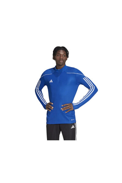 Олимпийка мужская Adidas Tıro23 L Tr Top Erkek Futbol Antrenman Üstü HS0328 (синяя)