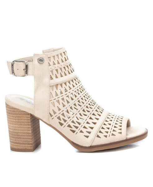 Women's Suede Block Heel Sandals By