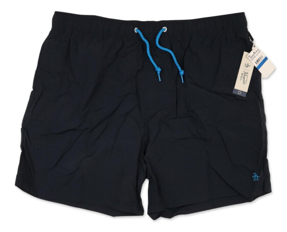 Original Penguin Men's 185302 Quick Dry Daddy Elastic Waist Swim Short Size XL