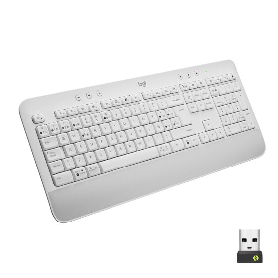 Клавиатура Logitech Signature K650 Белый Испанская Qwerty