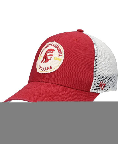 Men's Cardinal USC Trojans Howell MVP Trucker Snapback Hat