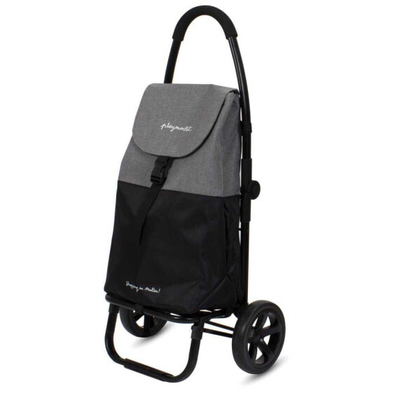 PLAYMARKET Go Two Compact Shopping Cart