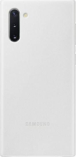 Чехол кожаный Samsung Galaxy Note 10 Белый (EF-VN970LW)