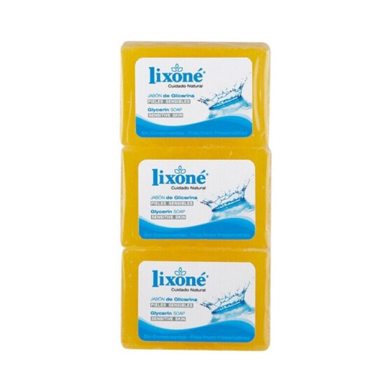 Natural Glycerine Soap Bar Lixoné (3 uds)