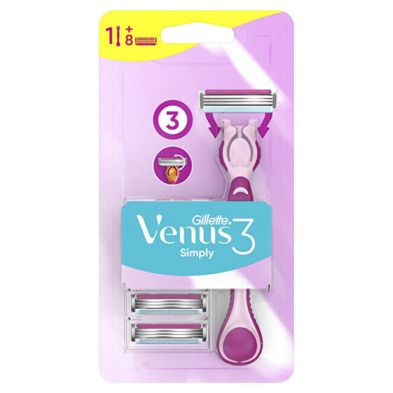 Simply Venus 3 + 8 head shaver