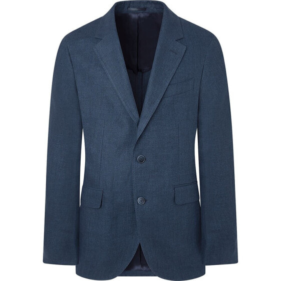 HACKETT Linen Delave Hopsack Blazer