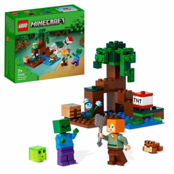 Playset Lego Minecraft 21240 Adventures in the Marais Разноцветный 65 Предметы