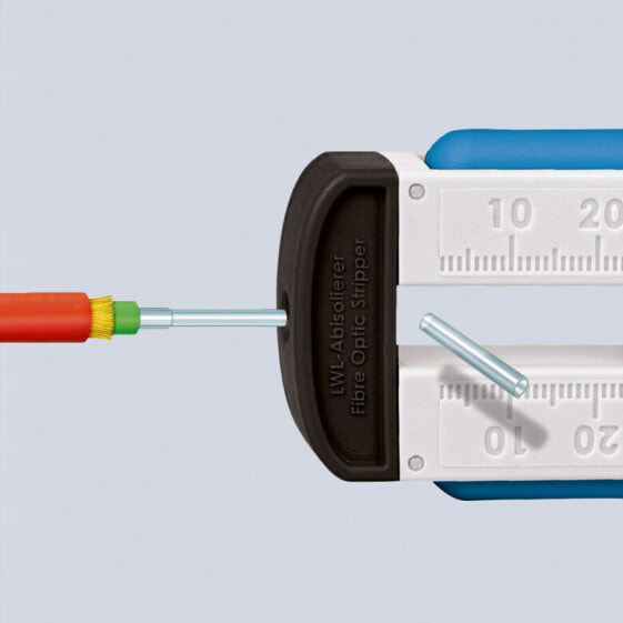 Инструмент для снятия изоляции стекловолоконного кабеля Knipex 12 85 110 SB