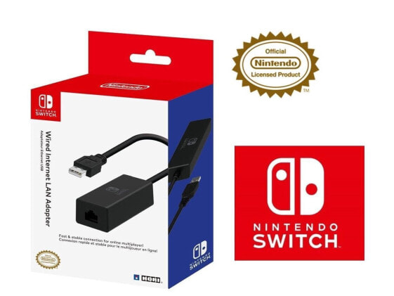 Nintendo Switch Wired Internet LAN Adapter by HORI Officially Licensed Nintendo