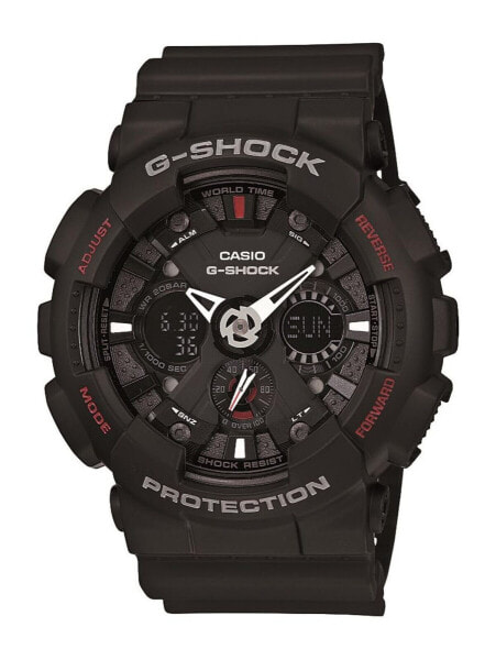 Casio Men's Black G-Shock Analog Digital Anti-Magnectic GA-120-1ADR