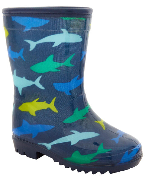 Toddler Shark Rain Boots 4