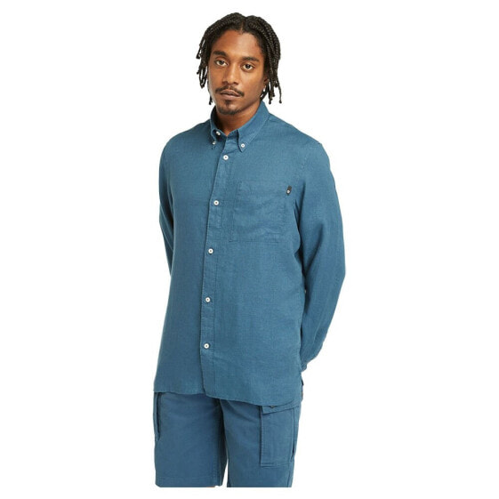 TIMBERLAND Mill Brook Linen Chest Pocket long sleeve shirt