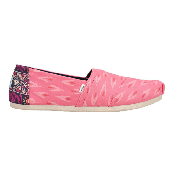 TOMS Alpargata Slip On Womens Pink Flats Casual 10018780T