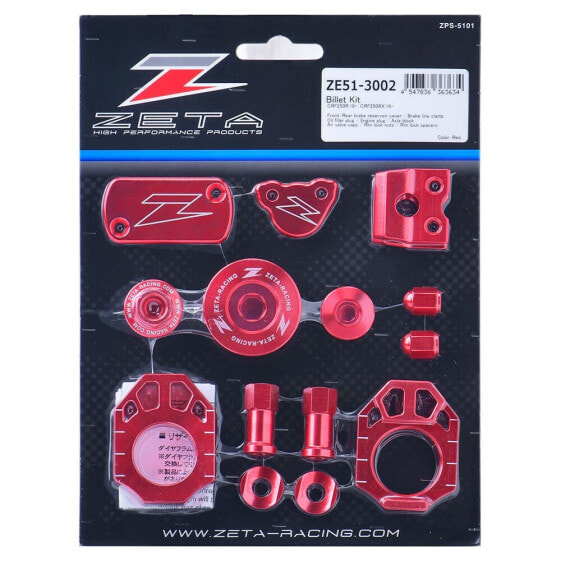 ZETA Honda CRF 250 R 18-21/CRF 250 RX 18-21 ZE51-3002 Aluminium Accessories Kit