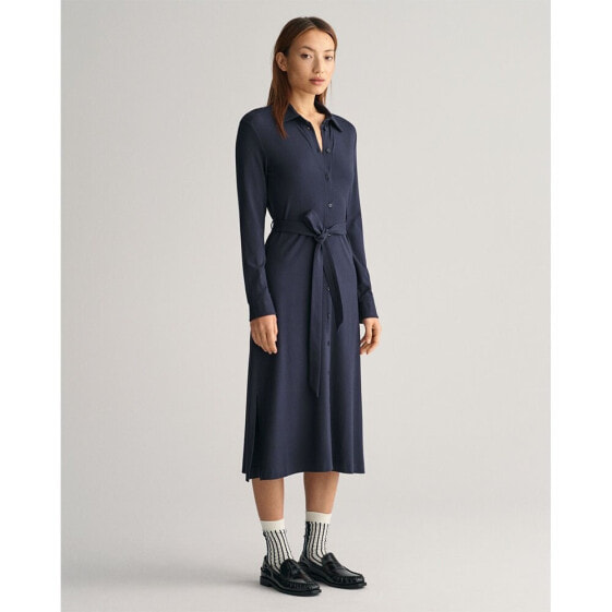 GANT 4200746 Long Sleeve Long Dress