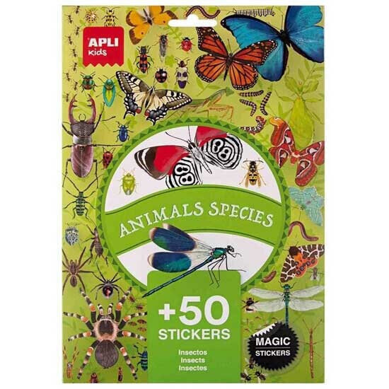APPLI Insects Stickers 50 Units