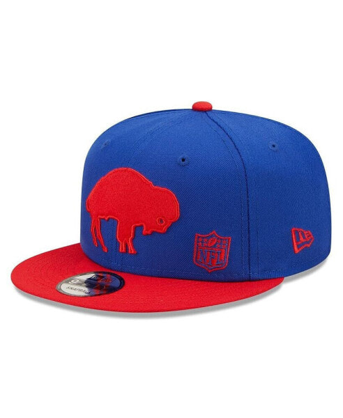 Men's Royal, Red Buffalo Bills Flawless 9Fifty Snapback Hat