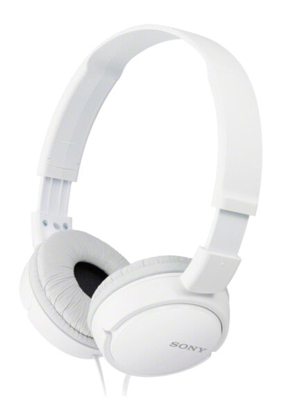 Sony MDR-ZX110 - Headphones - Head-band - Music - White - 1.2 m - Wired