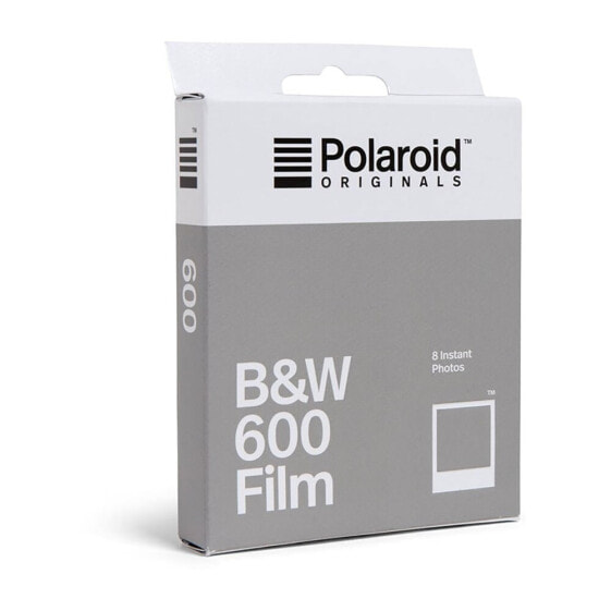 POLAROID ORIGINALS B&W 600 Film 8 Instant Photos Camera