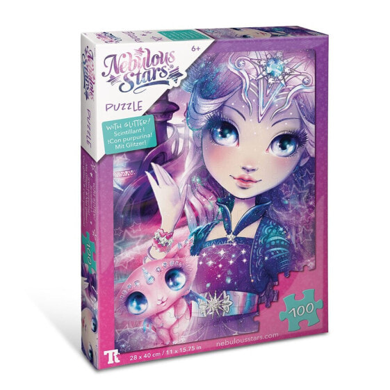 NEBULOUS Glitter Puzzles 100 Pieces Nebulia & Stella