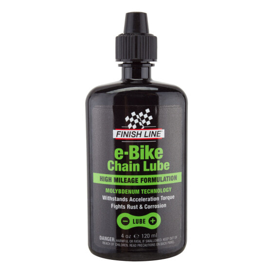 Finish Line eBike Bike Chain Lube - 4 fl oz, Drip