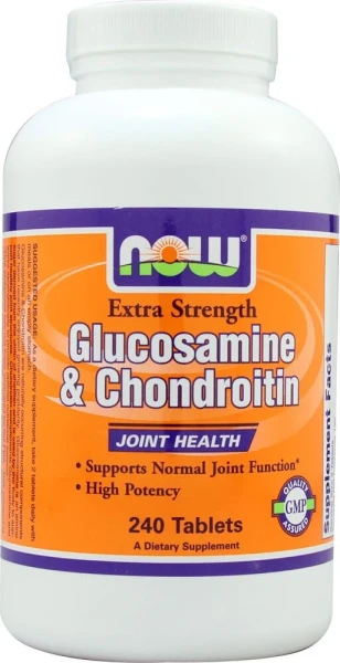 NOW Foods Glucosamine Chondroitin Глюкозамин и хондроитин усиленного действия 240 таблеток 5816₽