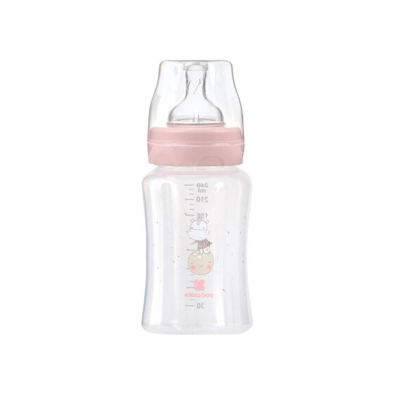 KIKKABOO 240ml Hippo Dreams Anti-Colic Bottle