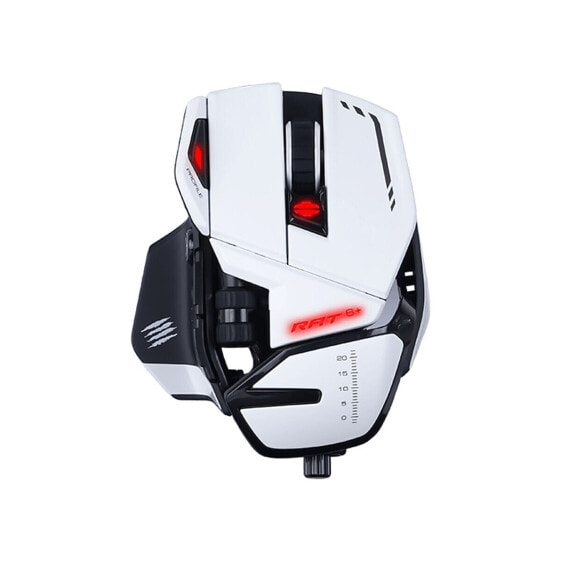 Мышь Mad Catz MR04DCINWH000-0 Белый Разноцветный Монохромный 12000 dpi