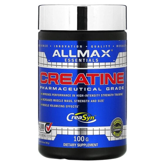 ALLMAX, креатин, фармацевтическая степень чистоты, 100 г (3,53 унции)