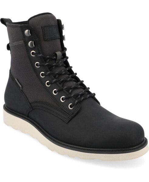 Men's Elevate Tru Comfort Foam Plain Toe Lace-up Ankle Boots