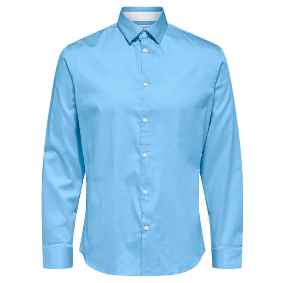 SELECTED Flex-Park Slim long sleeve shirt