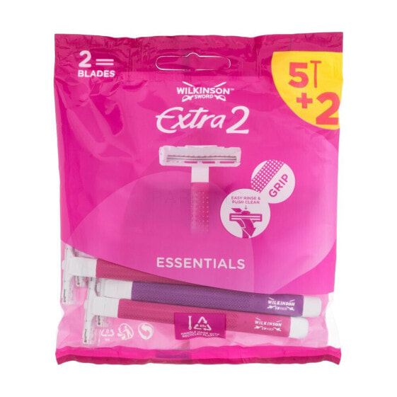 Wilkinson Sword Extra 2 Essentials 7 St. rasierer für Frauen Einwegrasierer 7 St.