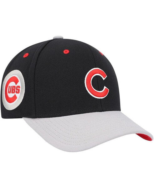 Men's Black Chicago Cubs Bred Pro Adjustable Hat