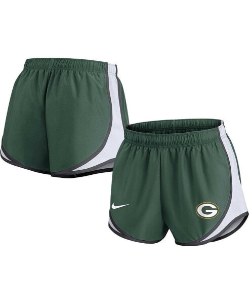 Шорты спортивные Nike женские Green Green Bay Packers Tempo