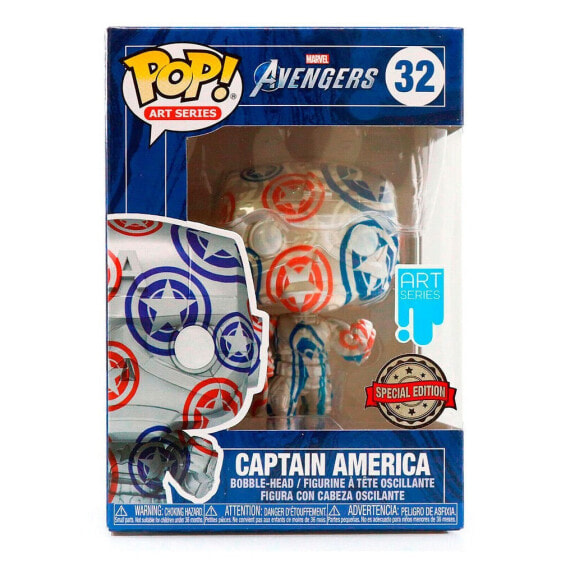 FUNKO POP Patriotic Age Captain America Exclusive Figure