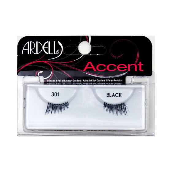 ACCENT eyelashes #301-black 1 u