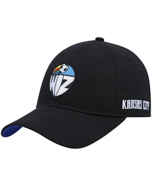 Men's Black Kansas City Wiz Adjustable Hat