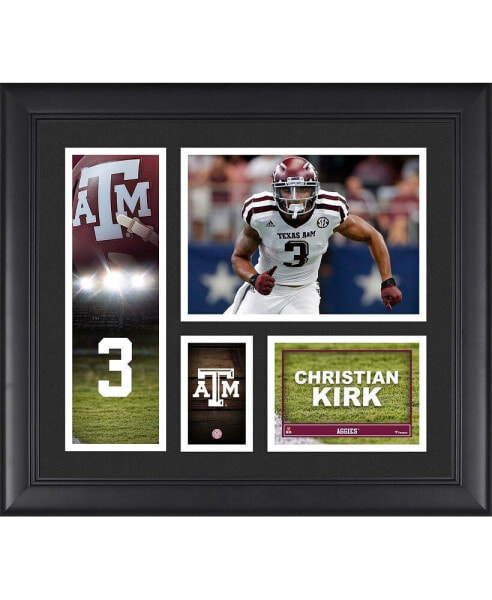 Christian Kirk Texas A&M Aggies Framed 15" x 17" Player Collage