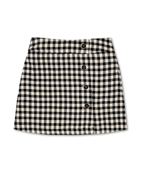 Women's Flannel Mini Skirt