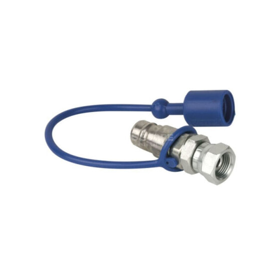 Showtec CO2 3/8 to Q-Lock adapter male